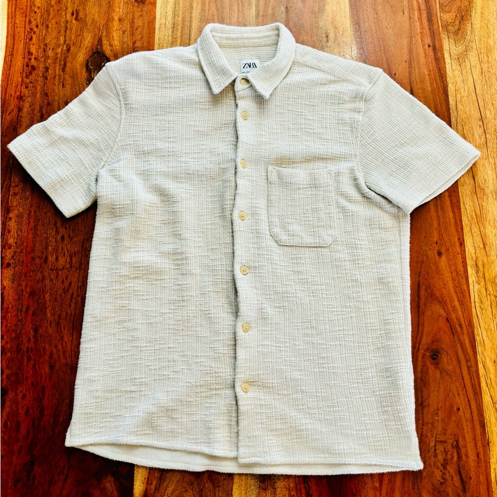 Zara button up shirt